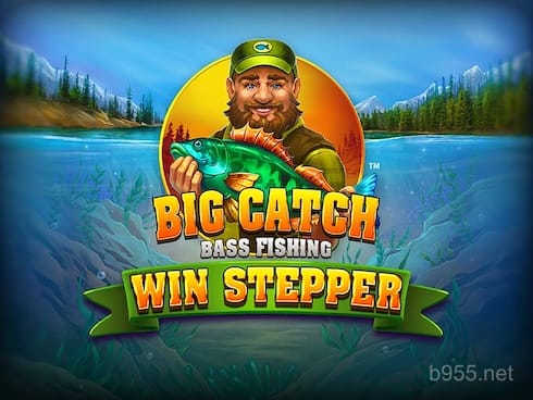 Big Catch Bass Fishing Win Stepper